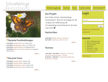 Tablet Screenshot of lepidoptera.de