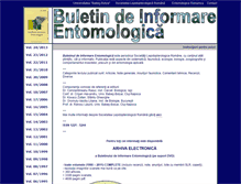 Tablet Screenshot of entobuletin.lepidoptera.ro